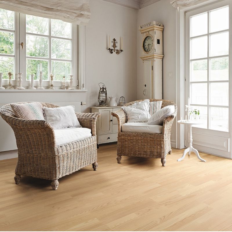  HARO Parkett Serie 4000 Esche articweiß Country