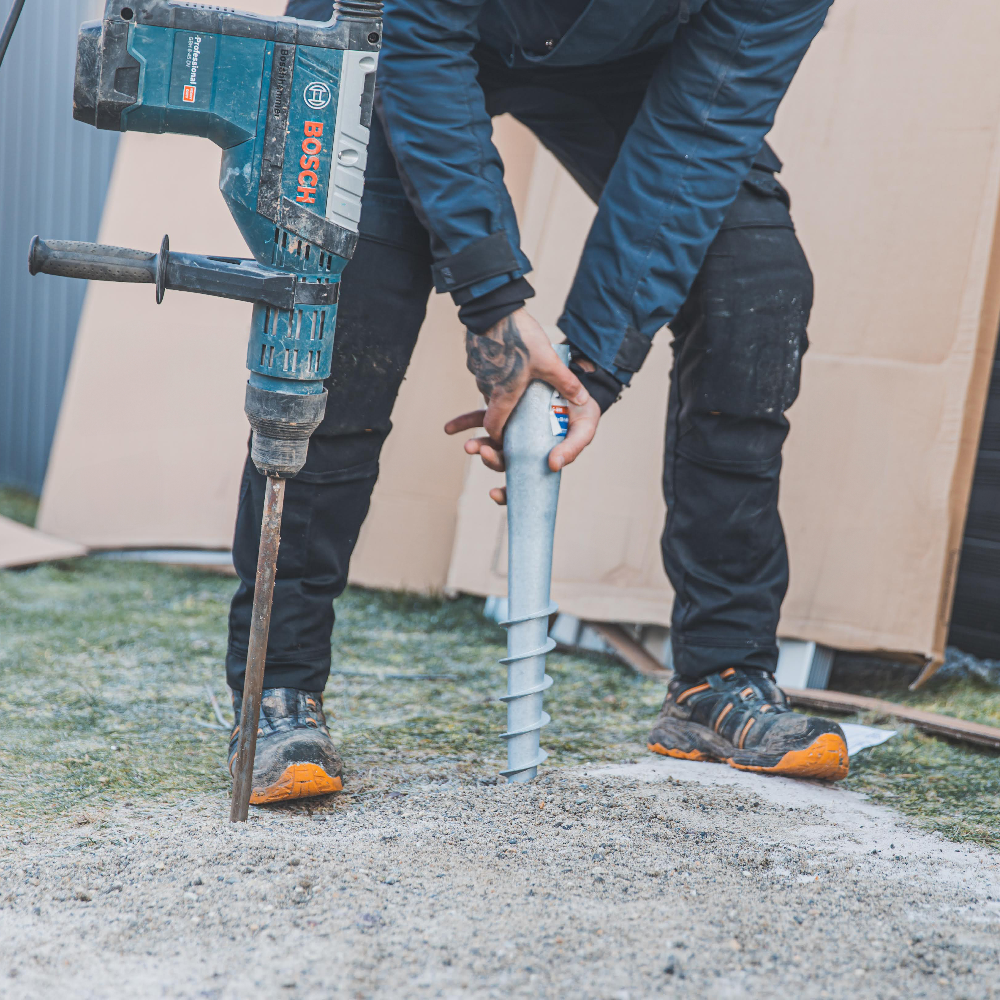 Bild von Schraubfundamente