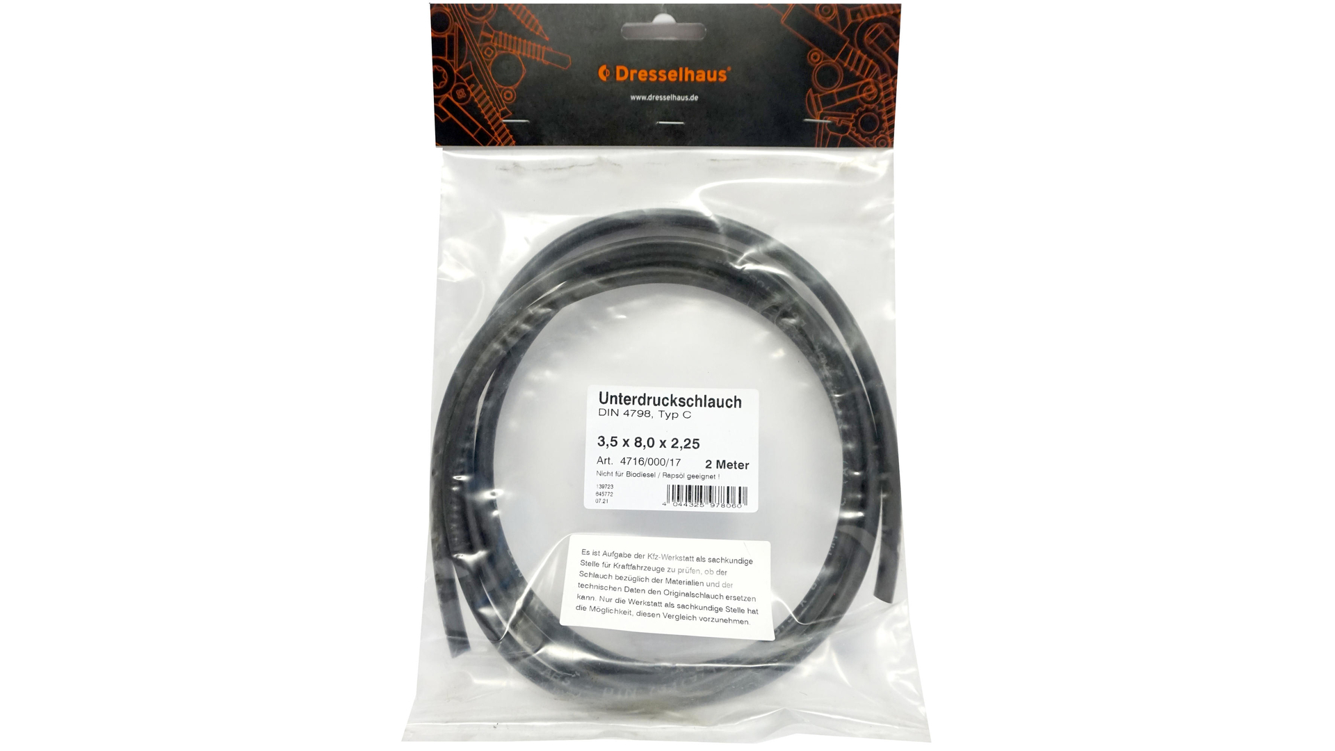 Unterdruckschlauch Motorrad