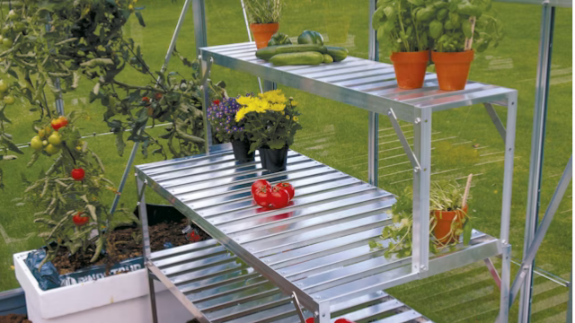 Regale & Tische für Gewächshäuser