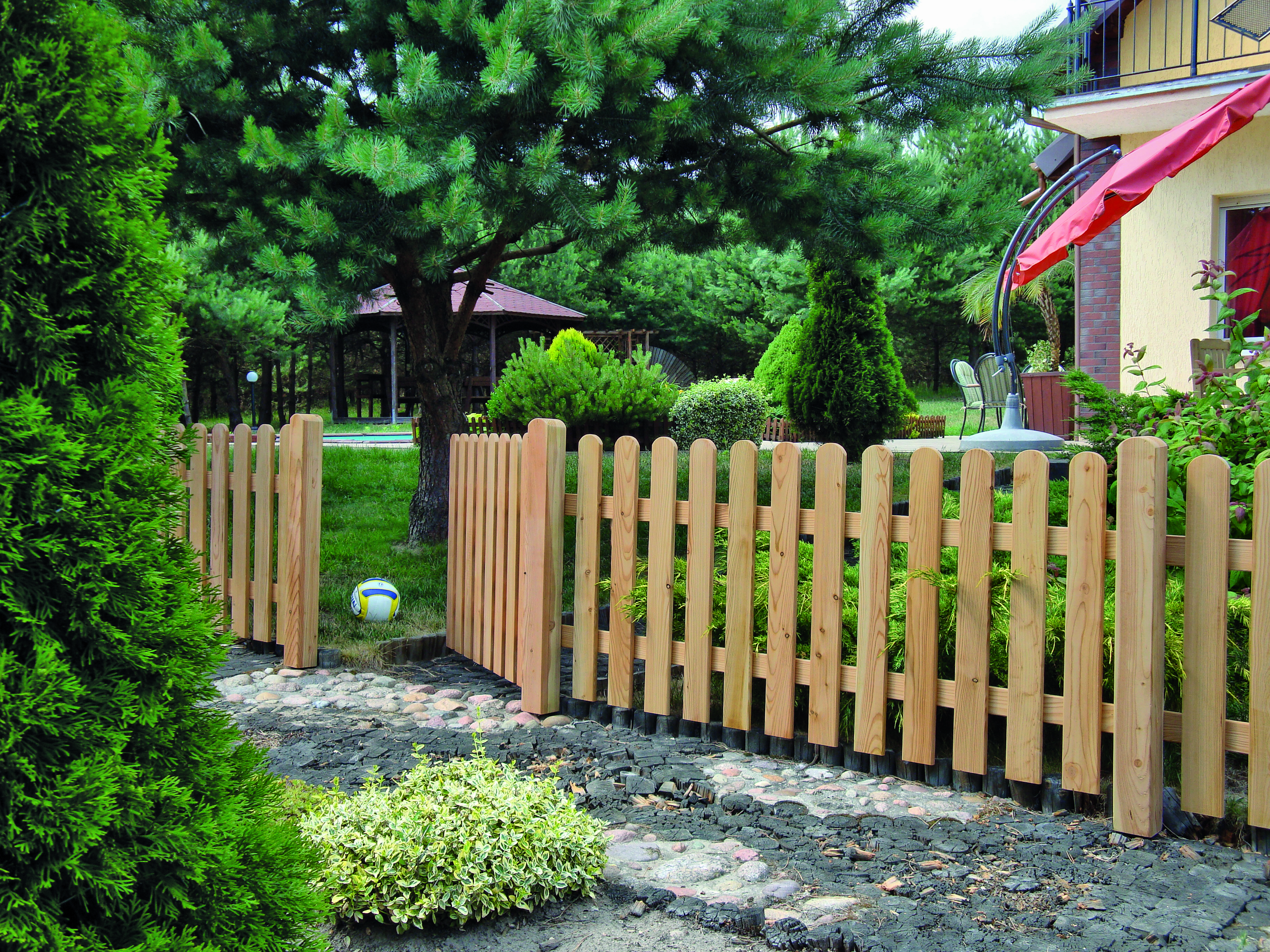 T&J Holz Vorgartenzaun ANHOLT