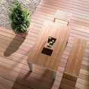 Vorschaubild OSMO Terrassendiele Bangkirai genutet / glatt - PREMIUM KD