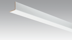 MEISTER Meistercell-ummantelte Profile Winkelleiste groß 2380 x 33 x 3,5 mm 20103 Softwood weiß