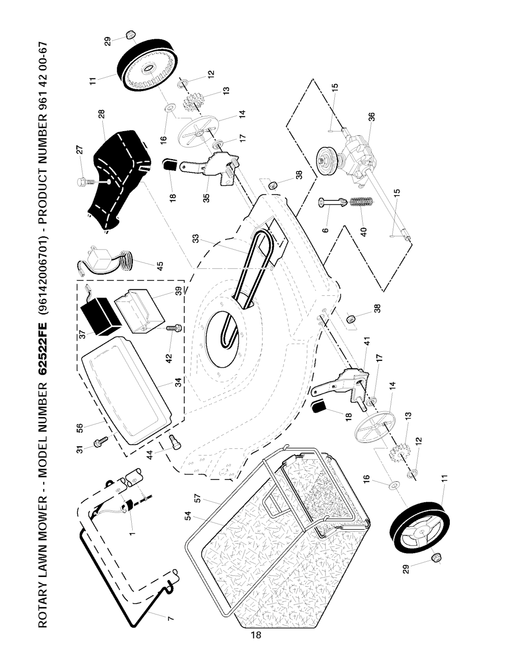 Explosionszeichnung Ersatzteile