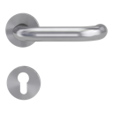 Vorschaubild Griffwerk VAYA 183 ALESSIA fast2fix Fast2Fix GK3 Rosetten rund Profilzylinder Edelstahl matt