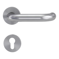 Griffwerk VAYA 183 ALESSIA fast2fix Fast2Fix GK3 Rosetten rund Profilzylinder Edelstahl matt