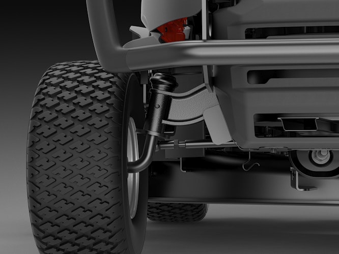 Husqvarna Rasentraktor TS 217T mit Seitenauswurf