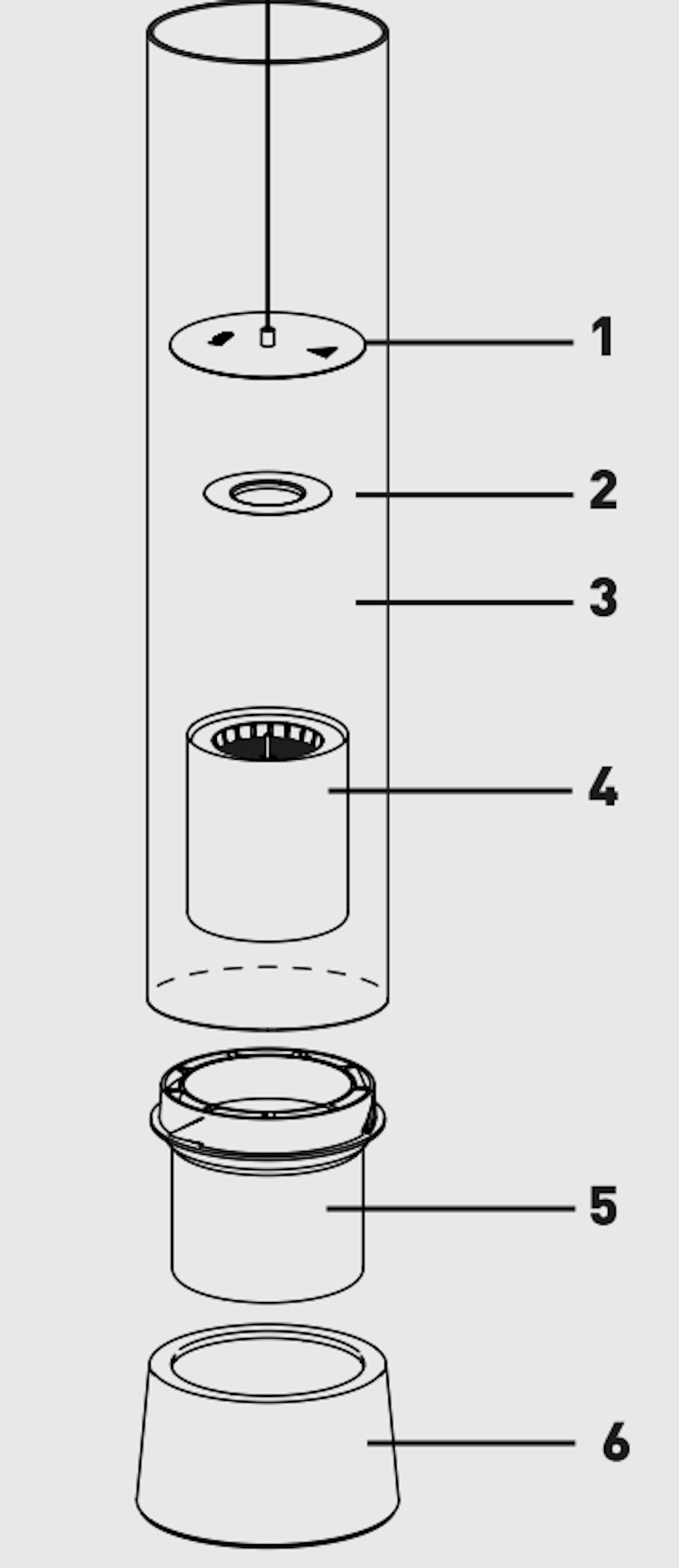 Explosionszeichnung Ersatzteile