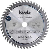 kwb Sägebl HM Fein 150x16 Z48 583368