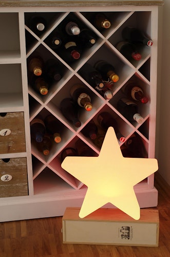 8 seasons design LED-Dekoleuchte Shining Star (RGB), verschiedene Größen