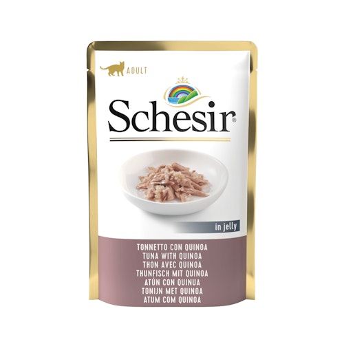 Schesir Jelly Beutel 85 Gramm Katzennassfutter