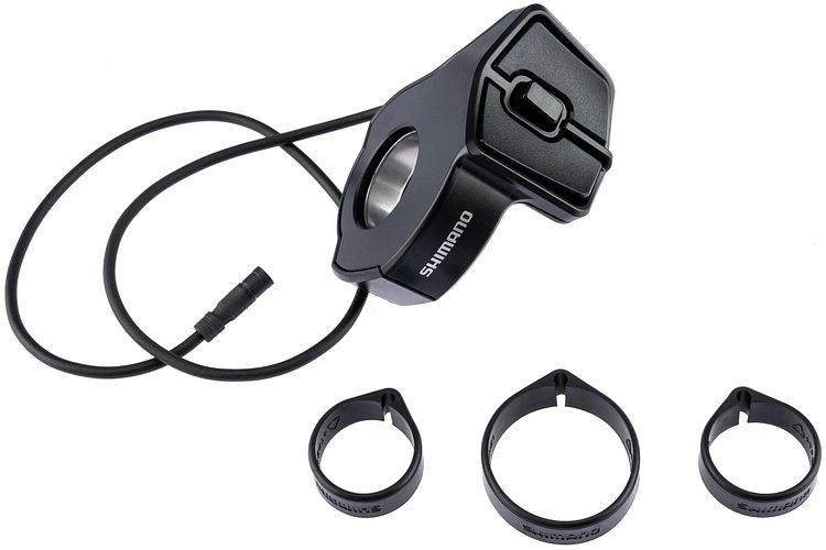 Shimano Bedieneinheit STEPS SW-E6010 links schwarz für Unterstützungsstufen