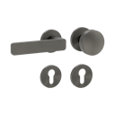 Vorschaubild Griffwerk Wechselgarnitur VAYA 265 MINIMAL MODERN fast2fix Fast2Fix Rosetten rund  Knopf R2 Kaschmirgrau L