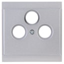 Vorschaubild Kopp Antennenabdeckung TV/RF/SAT MALTA silber