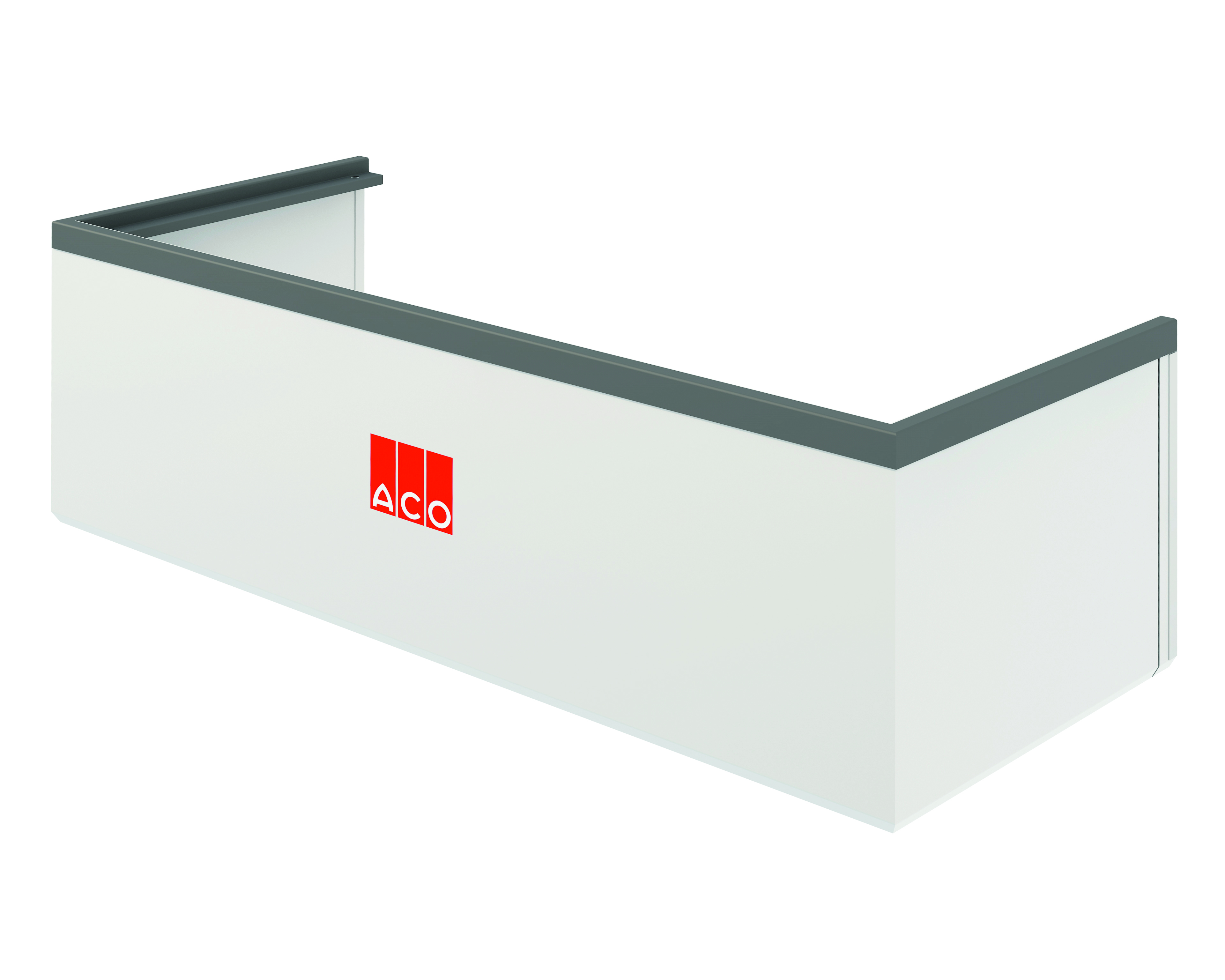 ACO Therm® Aufstockelement (h= 27,0 cm) für Lichtschachtbreite 80 cm - Tiefe 50 cm