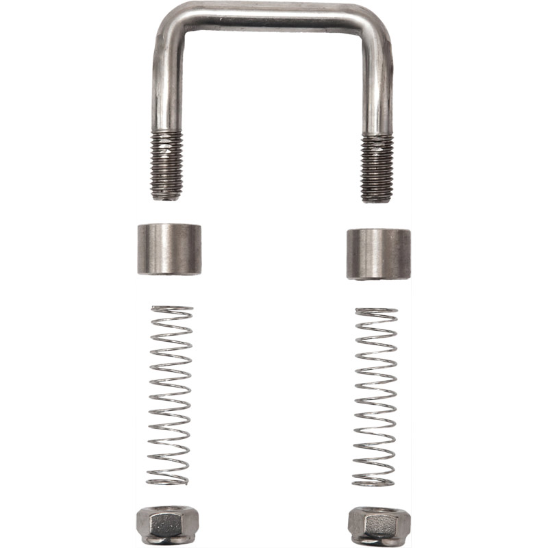 Zurrbügel, mit Feder 82 x 70, M12