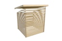 Vorschaubild Karibu Woodfeeling Gartenhaus Trittau 3/4/5 inkl. 300 cm Anbaudach - 38 mm