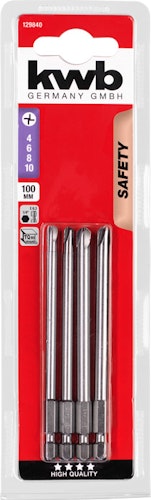 kwb 4 Bits 100mm Torque Set SB 129840
