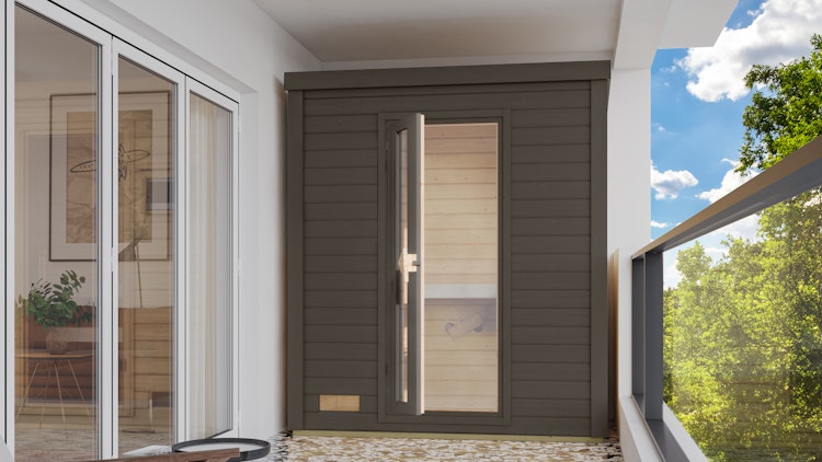 Karibu Gartensauna Saunahaus Hytti 0 inkl. gratis Sauna-Zubehörset im Wert von 234,94 €