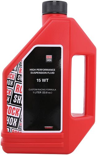 RockShox Federgabelöl 15 wt 1 l rot,schwarz