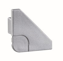 Paulmann LED Strip Profil Delta End Cap 2er Pack in Alu matt