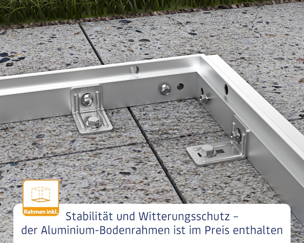 Hörmann Metall-Gerätehaus EcoStar Premiumline mit Satteldach