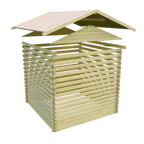 Karibu Woodfeeling Gartenhaus Meldorf 5 - 38 mm