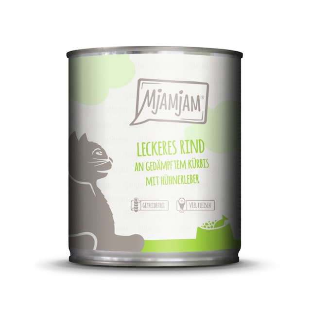 MJAMJAM Leckere Mahlzeit 800g Dose KatzennassfutterVorschaubild