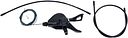 Vorschaubild Shimano Daumenschalthebel CUES SL-U6000 10-fach rechts schwarz ohne Ganganzeige