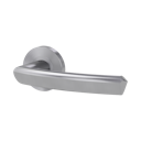 Vorschaubild Griffwerk Türgriff JETTE CRYSTAL K3 Schraubrosette-Edelstahl matt