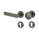 Vorschaubild Griffwerk Wechselgarnitur VAYA 265 MINIMAL MODERN fast2fix Fast2Fix Rosetten rund  Knopf R2 Kaschmirgrau L