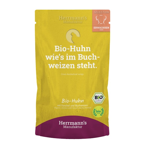 Herrmann's Selection Sensibel / Sensitiv 150g Beutel Hundenassfutter