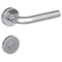 Vorschaubild Griffwerk Türgriff DANIELA K3 Klippgarnitur- Edelstahl poliert / matt