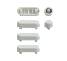 WC-SITZ PUFFERSET 11 4 RING /2 DECKELPUF.