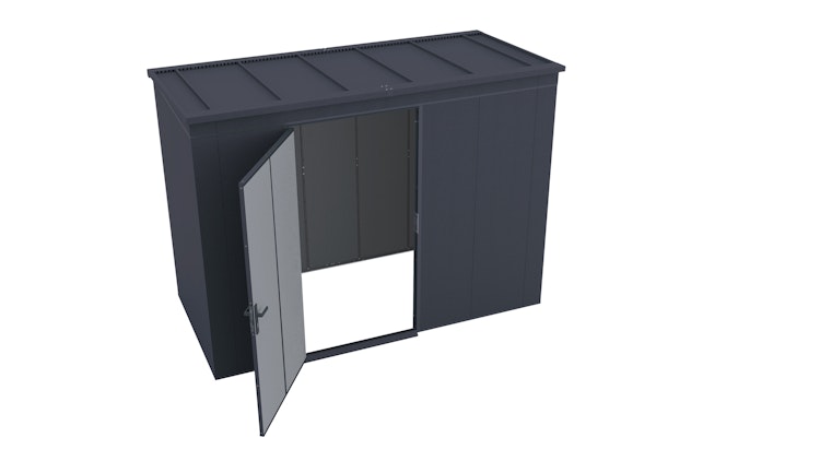 Weka Metall-Gerätehaus Gary 1-9