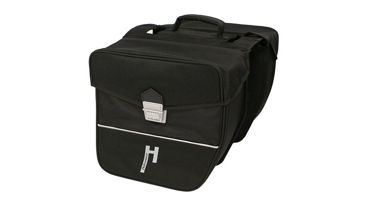 Haberland Doppeltasche E-Bike L schwarz