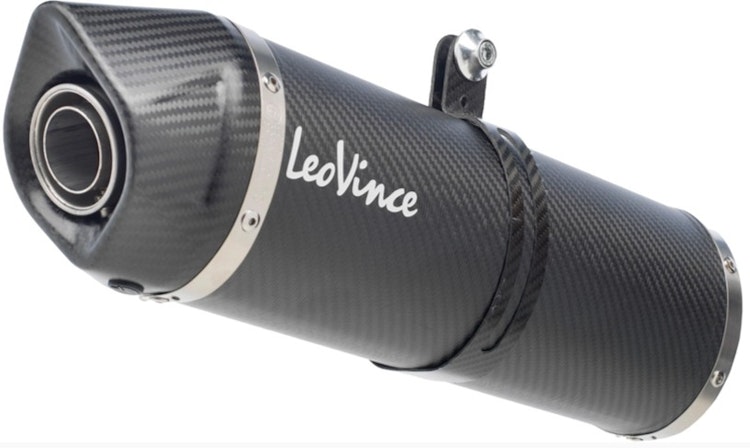 LeoVince Schalldämpfer Komplettanlage mit Katalysator SBK LV-One EVO II für Kawasaki Ninja 650 , Versys 650 und Z650