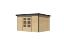 Vorschaubild Karibu Metall-Holzgartenhaus Hybridhaus Pluto A/B - 28 mm/0,5 mm