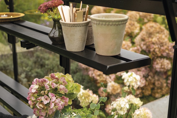 Juliana klappbares Lamellenregal für Gewächshaus Icon Pflanzenhaus 6 & 8 - 7,3 m² / 9,7 m²