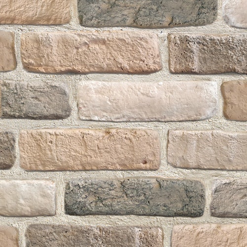 HANDMUSTER DE RYCK Eck- und Steinriemchen - Granulit Rosa