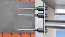 Vorschaubild Gutta Befestigungsset für Beton mit Dämmung bis 25 cm (für 6 Bohrlöcher)