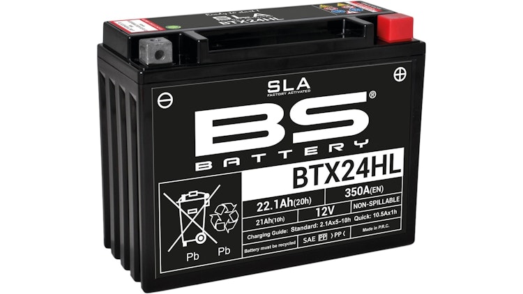 BS-Battery Batterie BS-Battery, SLA, versiegelt, Batterie "YTX24HL-BS"