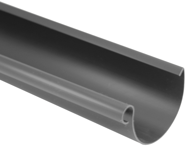 Dachrinne 200 cm, RG100 Typ 300 anthrazit