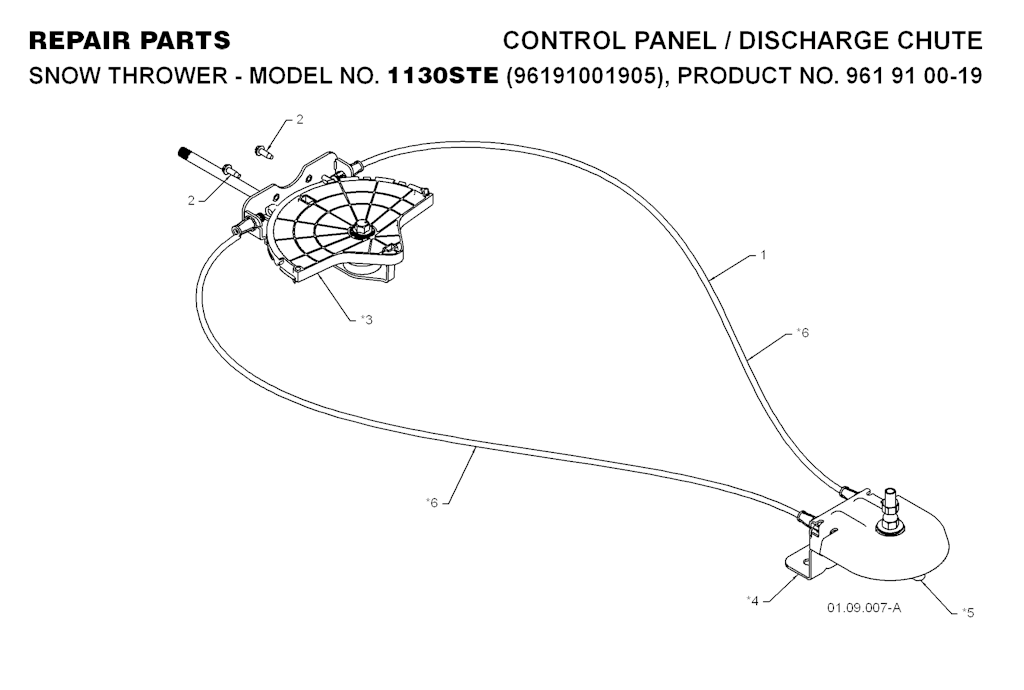 Explosionszeichnung Ersatzteile