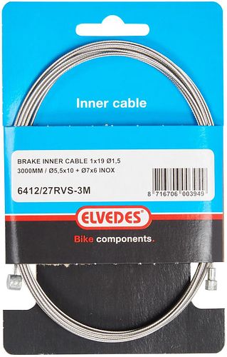 Elvedes Bremsinnenzug Niro 1,5 mm 3000 mm silber
