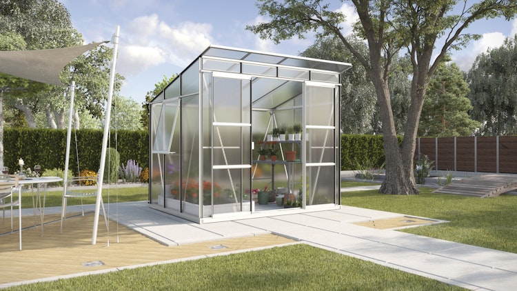 Vitavia Gewächshaus Freya 5900 inkl. 1 Seitenfenster - 5,9 m²