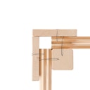 Vorschaubild Karibu Design Gartenhaus Dice 1 mit Aluminium Schiebetür - 38 mm (Homeoffice-Gartenhaus)