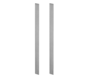 Vorschaubild Griffwerk LUCIA GST -Edelstahl matt-Optik Griffleisten-Paar -Sensat. -für Glas -Länge: 430mm