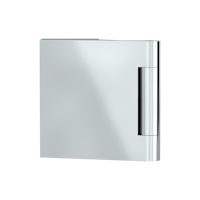 Griffwerk PURISTO 1.0 -Edelstahl Optik poliert einzelnes Band von 3-tlg. Bandsatz