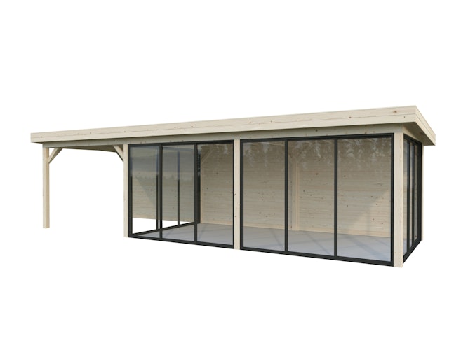 Palmako Carport/Pavillon Connect Lenna 24,9 m² Set 418 Slide